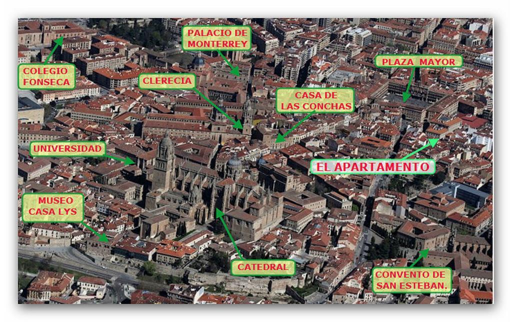 Salamanca Centro Apartamentos Bagian luar foto